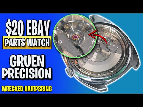 Vintage Vibes on a Budget: Gruen Precision Watch Restoration