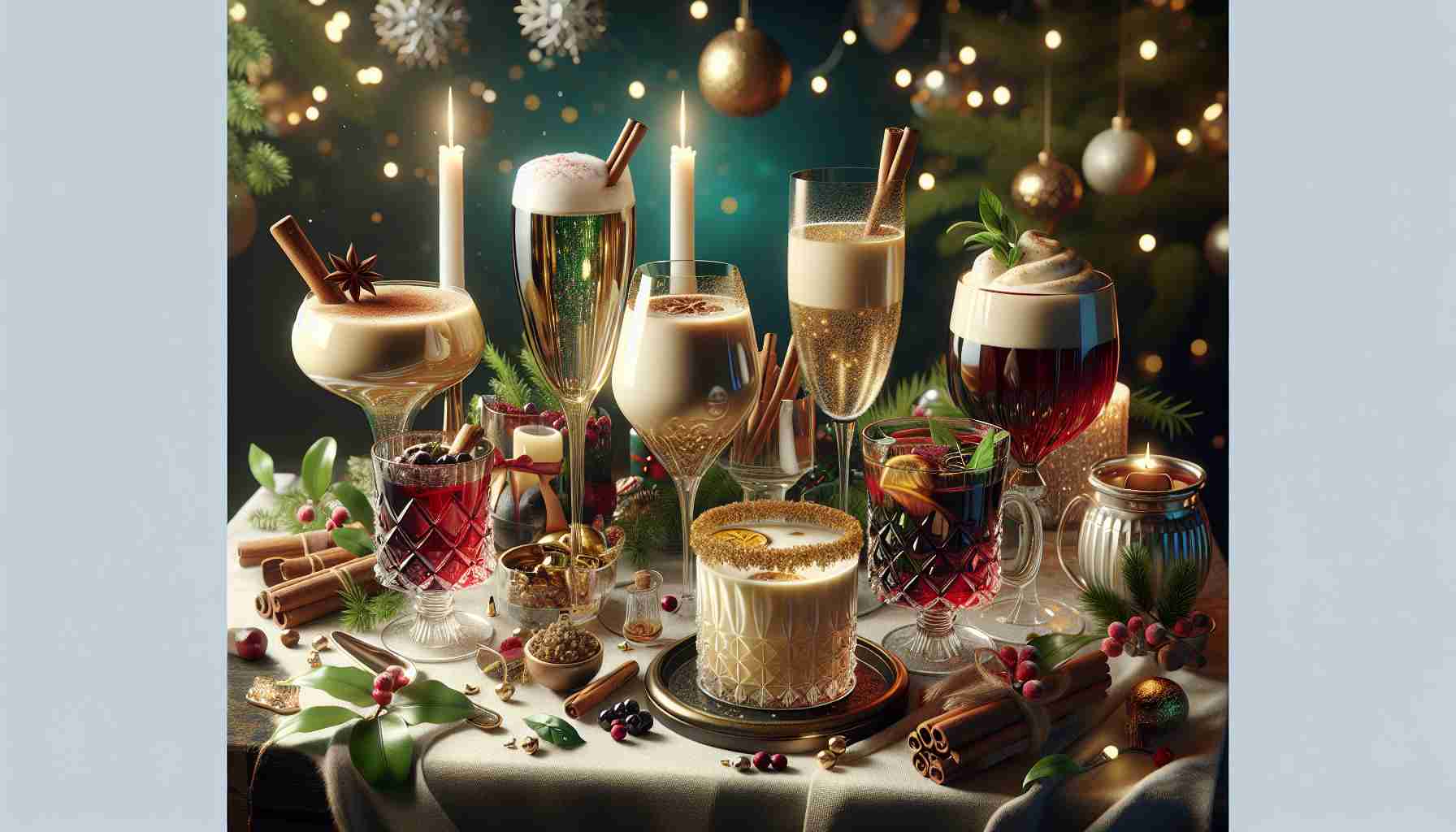 Christmas Drinks You Can't Resist. Unique Picks for Your Festive Table!