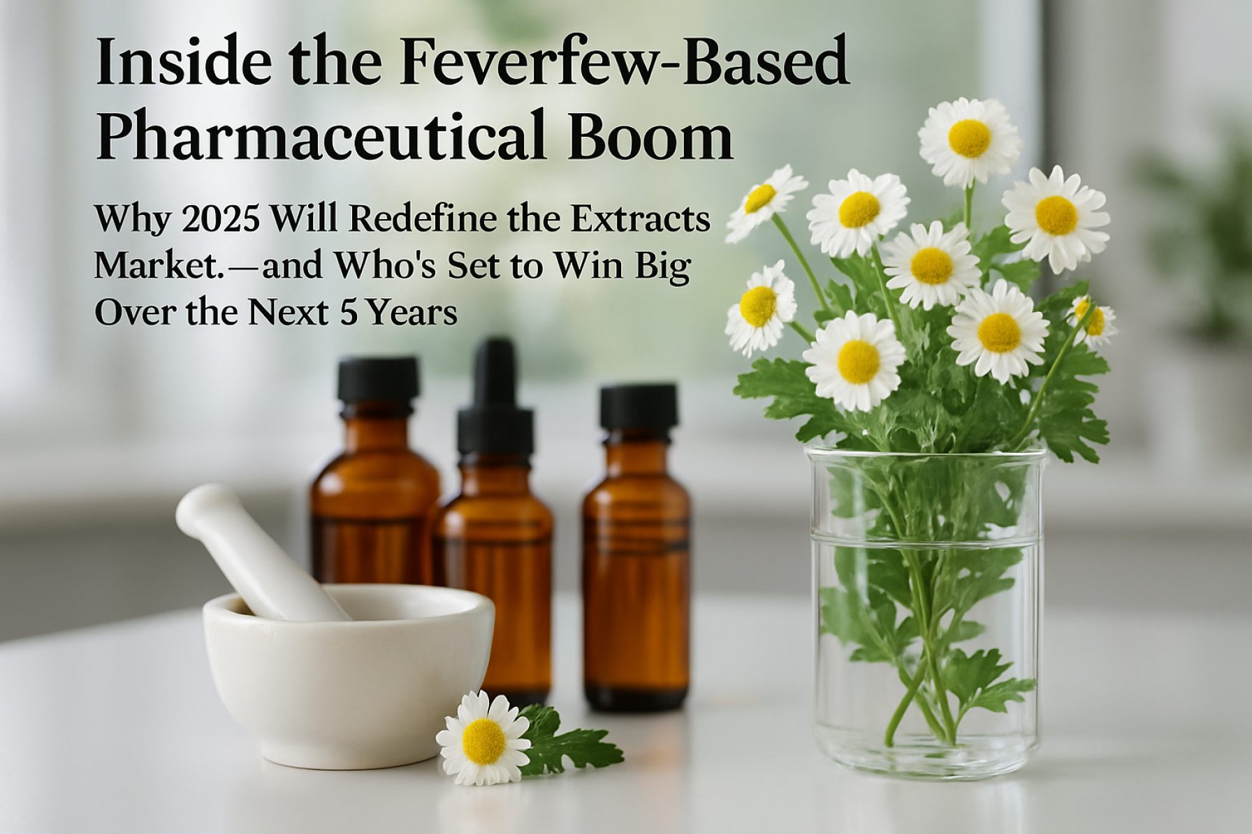 Inside the Feverfew-Based Pharmaceutical Boom: Why 2025 Will Redefine the Extracts Market—and Who’s Set to Win Big Over the Next 5 Years