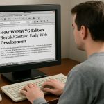 How Wysiwyg Editors Revolutionized Early Web Development